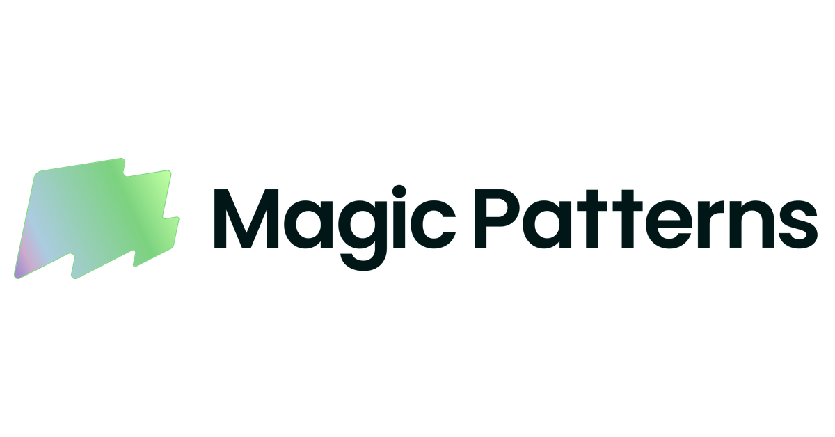 Cover image for Magic Patterns Series A led by Standard Capital