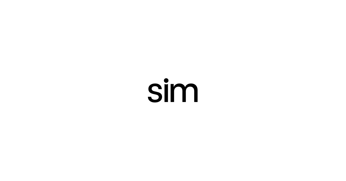 Cover image for Sim.ai Series A led by Standard Capital